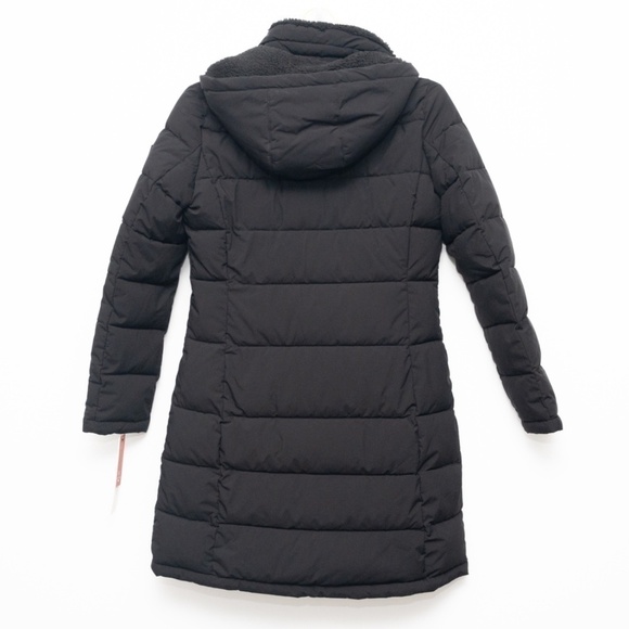 Calvin Klein. Long Bib-Front Puffer Jacket. - Picture 3 of 12